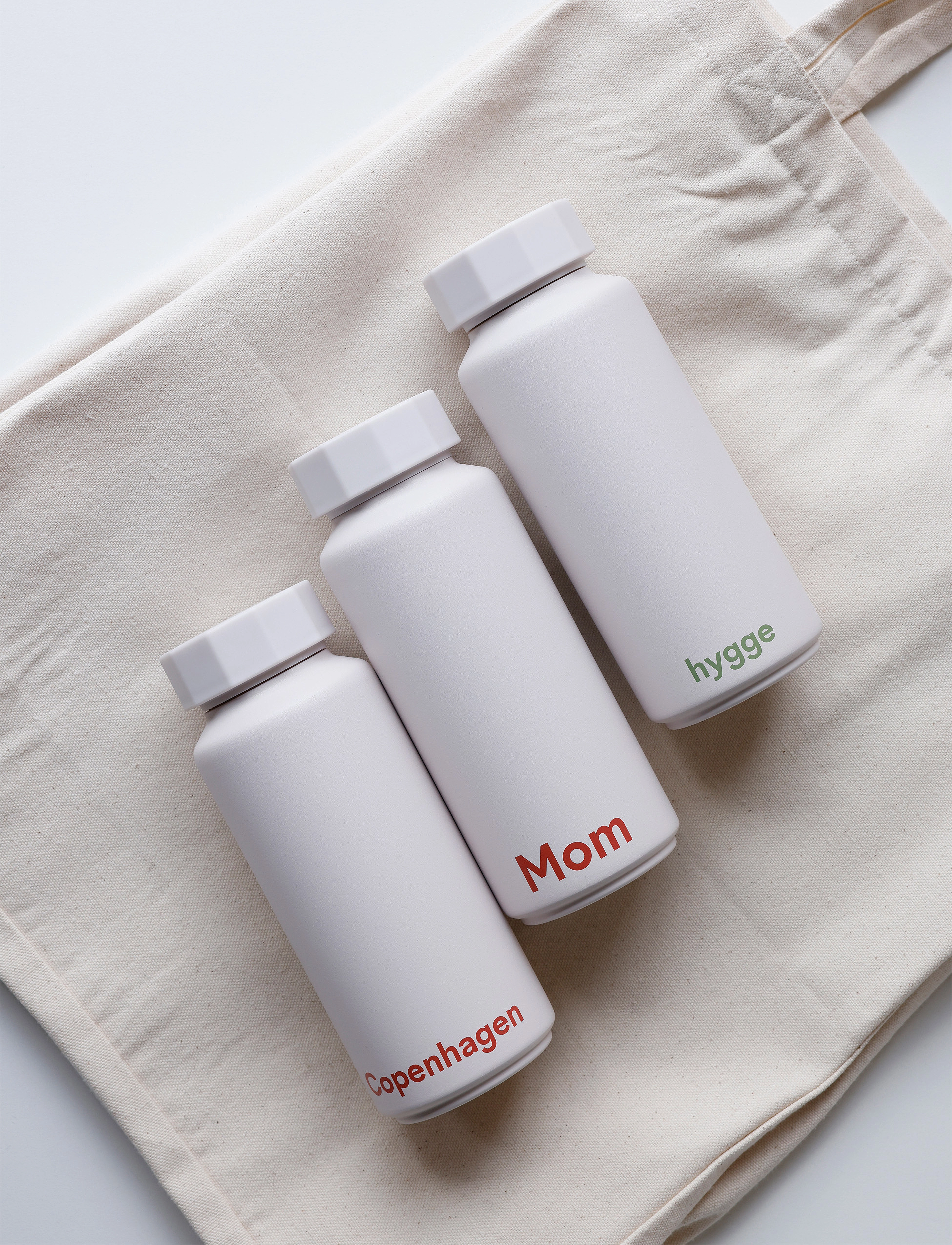 Design Letters - Thermo/Insulated Bottle Special Edition - shop by price - pastel beige - 3