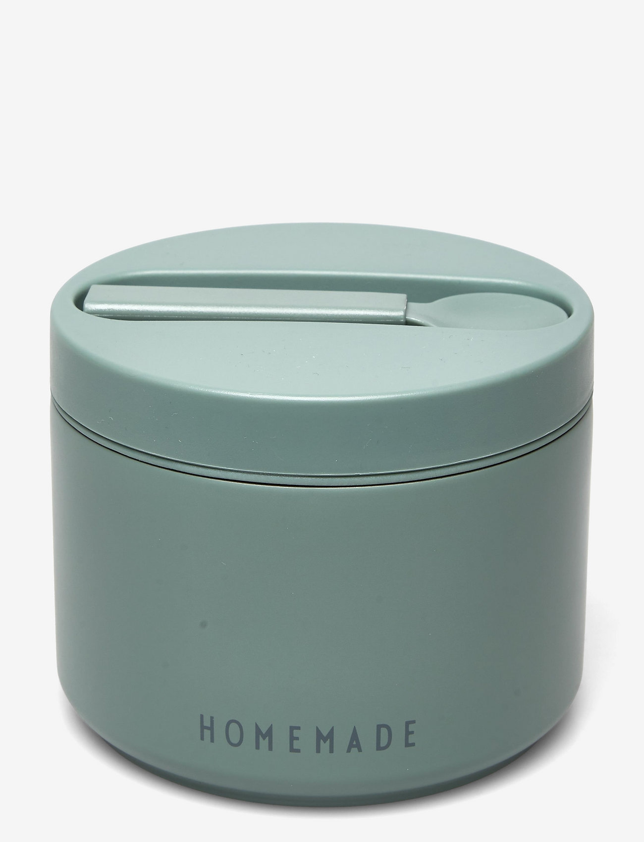 Design Letters - Thermo Lunch Box Small - zemākās cenas - dusty green - 0