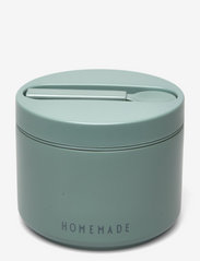 Design Letters - Thermo Lunch Box Small - lägsta priserna - dusty green - 0
