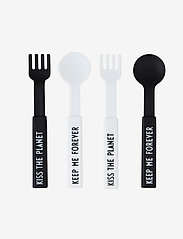 To Go cutlery - BLACK/WHITE