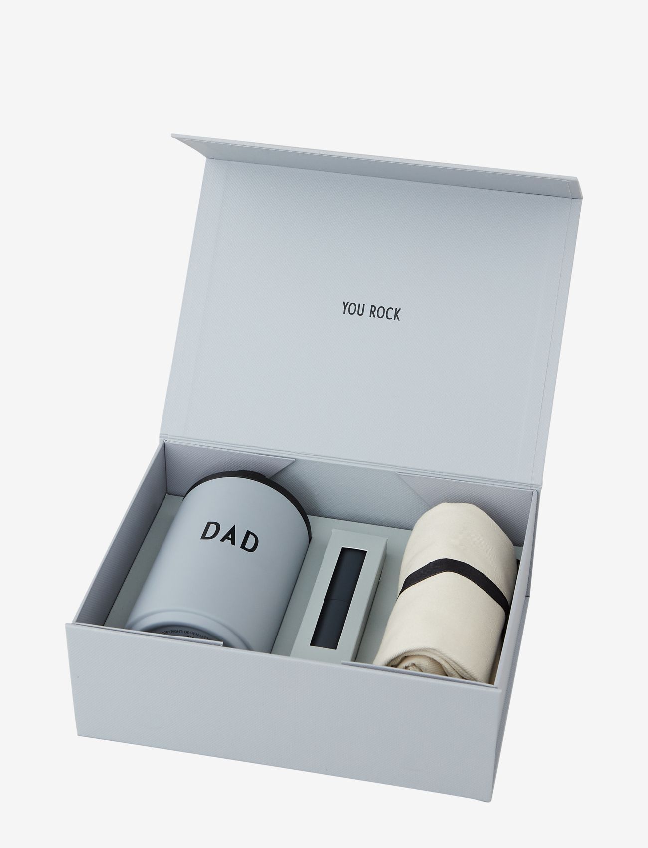 Design Letters - DAD gift box - thermal cups - grey - 0