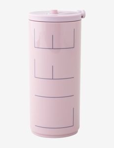 Travel cup with straw 500ml, Design Letters