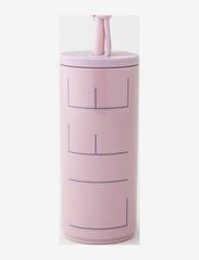 Design Letters - Travel cup with straw 500ml - zemākās cenas - lavender - 1