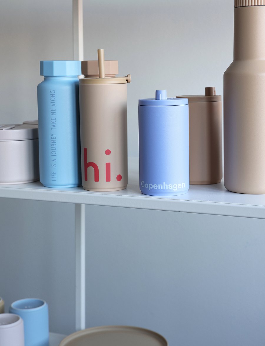Design Letters - Travel mug - termostassid - blue - 0
