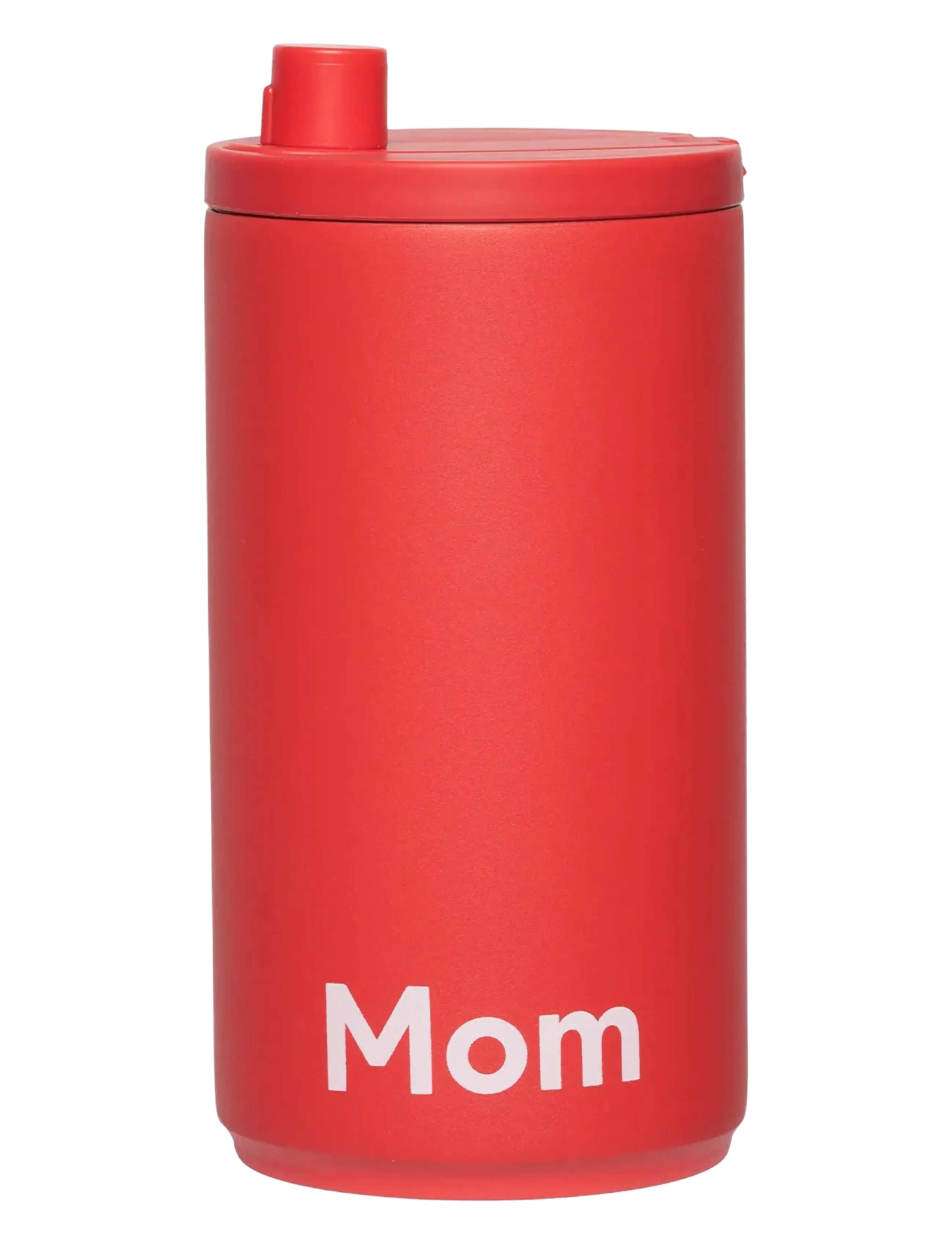 Design Letters Travel Mug, Thermal Kop, Rød, Str: 0.35 L