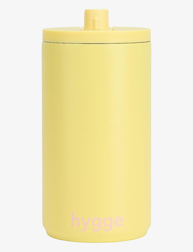 Design Letters - Travel mug - termosmukit - yellow - 1