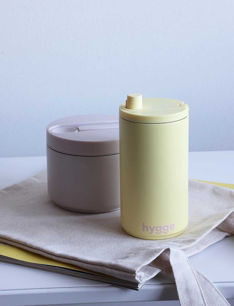 Design Letters - Travel mug - termosmukit - yellow - 0