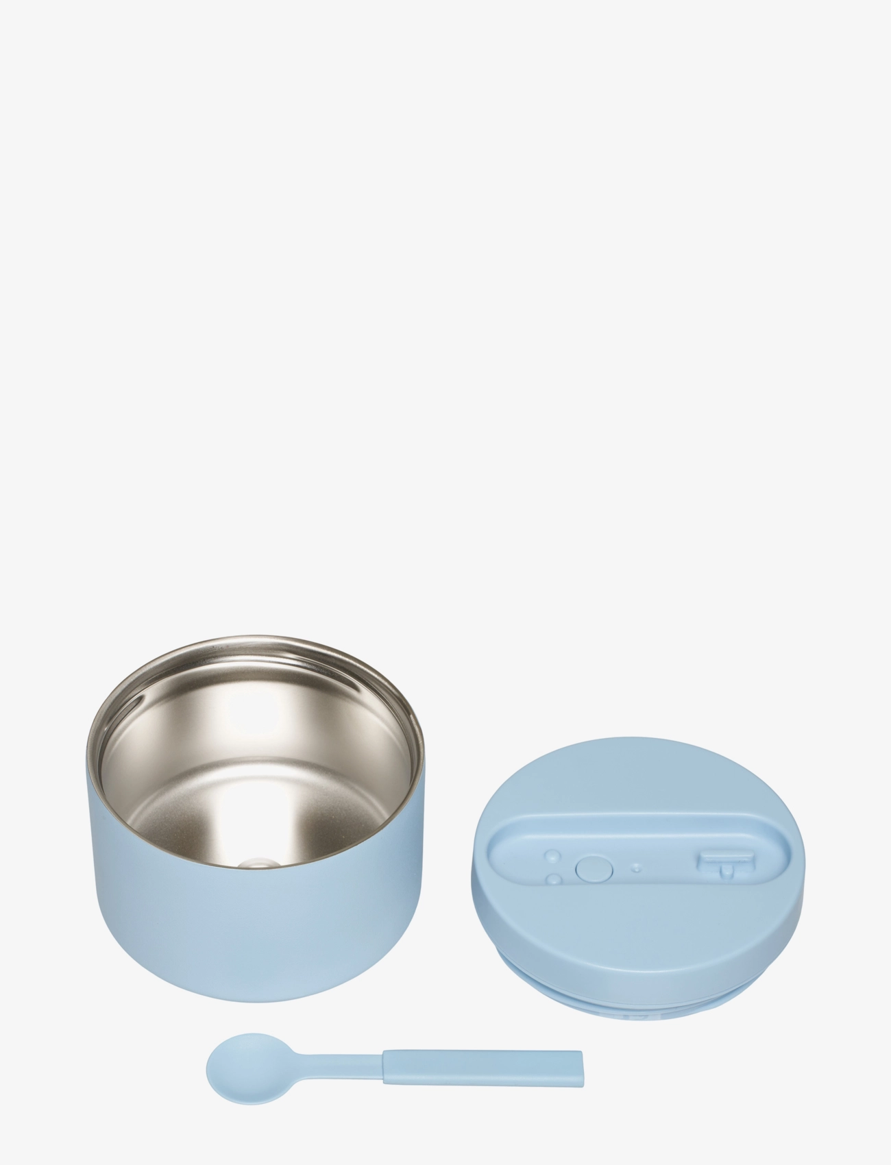 Design Letters - Travel Thermo Lunch Box - lõunasöögikarbid ja toidumahutid - light blue 651c - 2