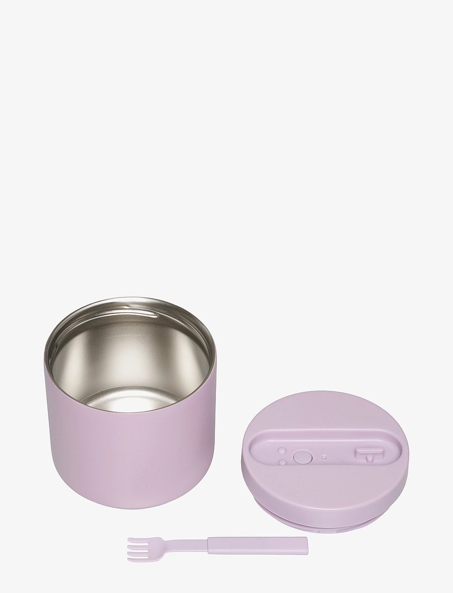 Design Letters - Travel Thermo Lunch Box - lõunasöögikarbid ja toidumahutid - lavender 5225c - 2