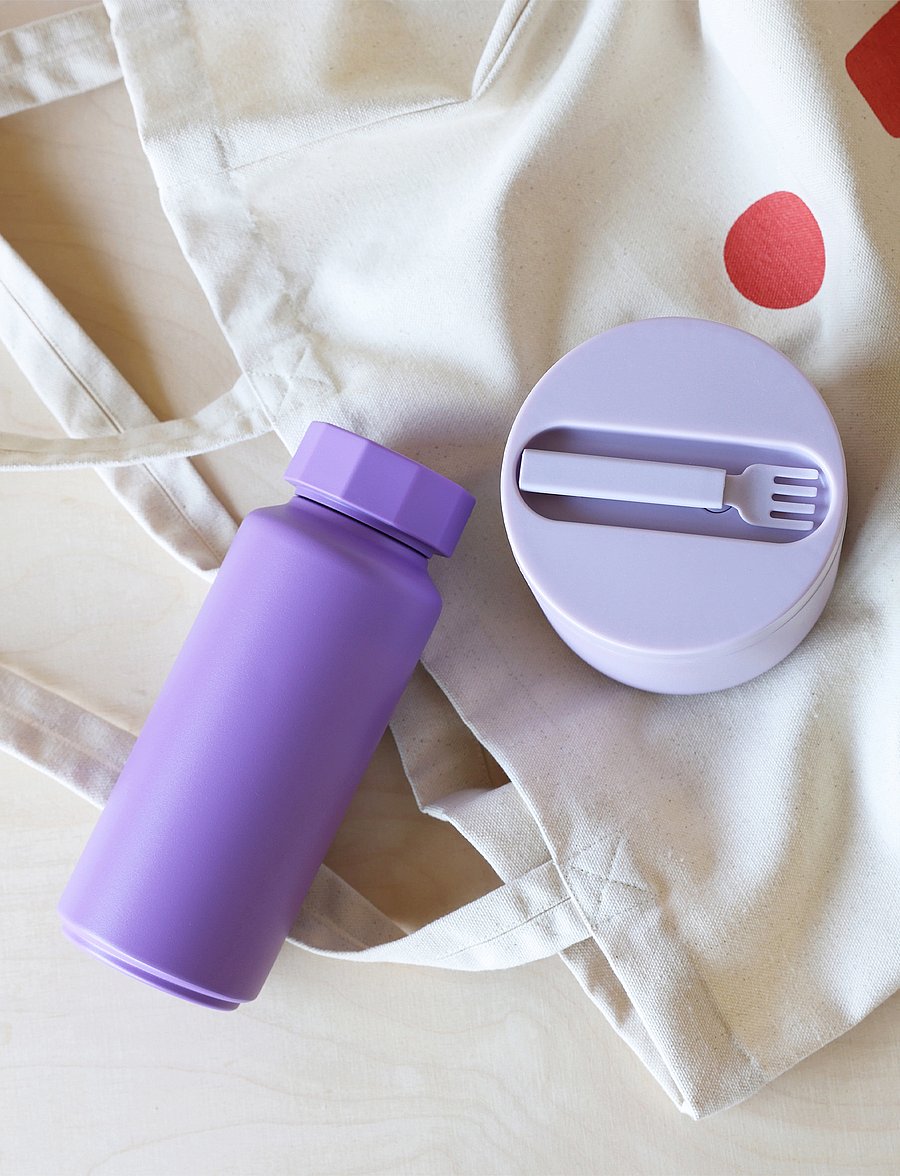 Design Letters - Travel Thermo Lunch Box - lõunasöögikarbid ja toidumahutid - lavender 5225c - 0