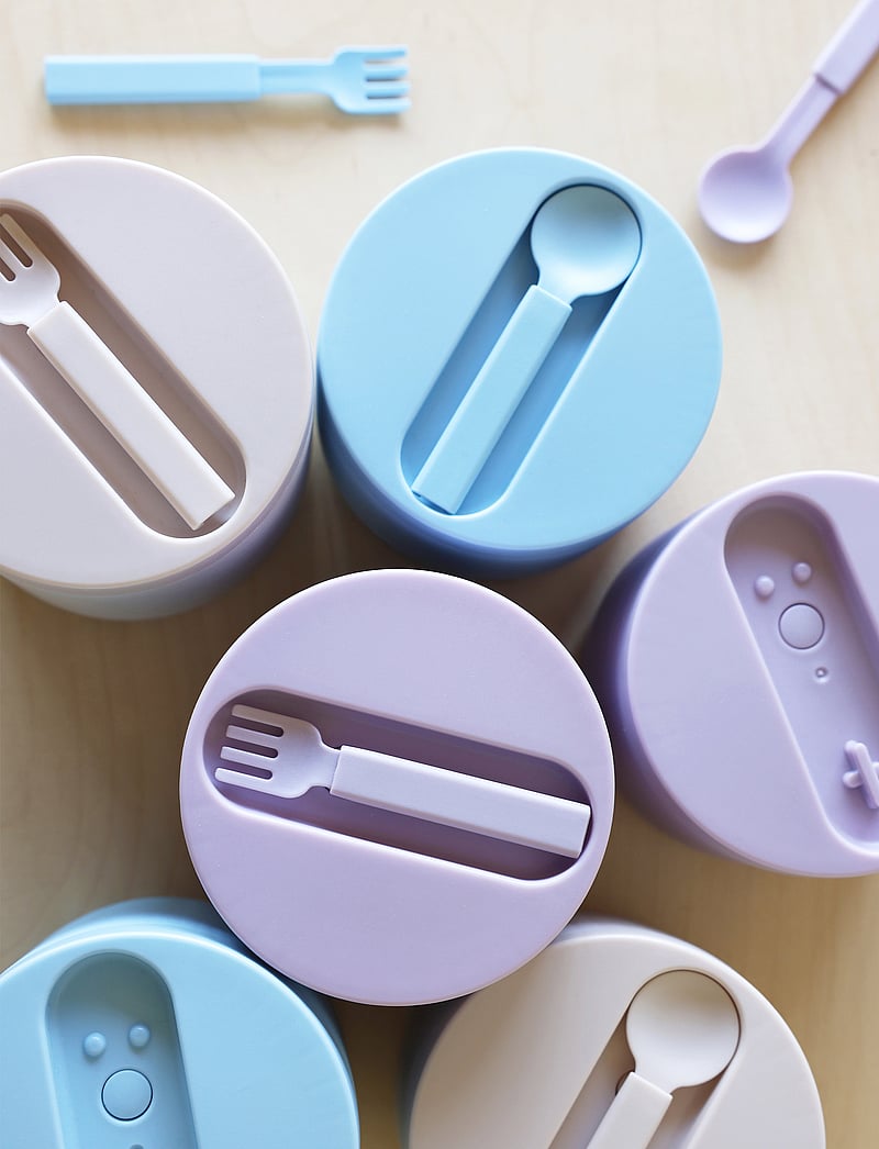 Design Letters - Travel Thermo Lunch Box - brotdosen & lebensmittelbehälter - light blue 651c - 2