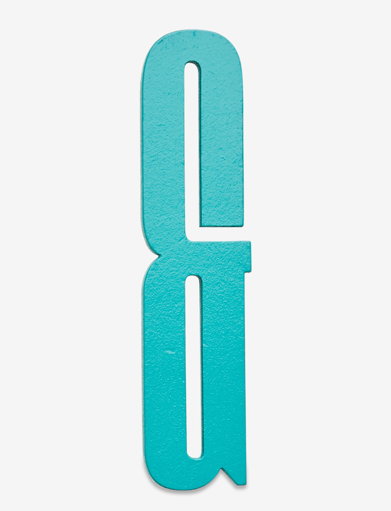 Design Letters - Turquoise wooden letters - vægdekorationer - turquise - 0