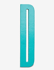 Design Letters - Turquoise wooden letters - väggdekorationer - turquise - 0