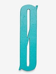 Turquoise wooden letters - TURQUISE