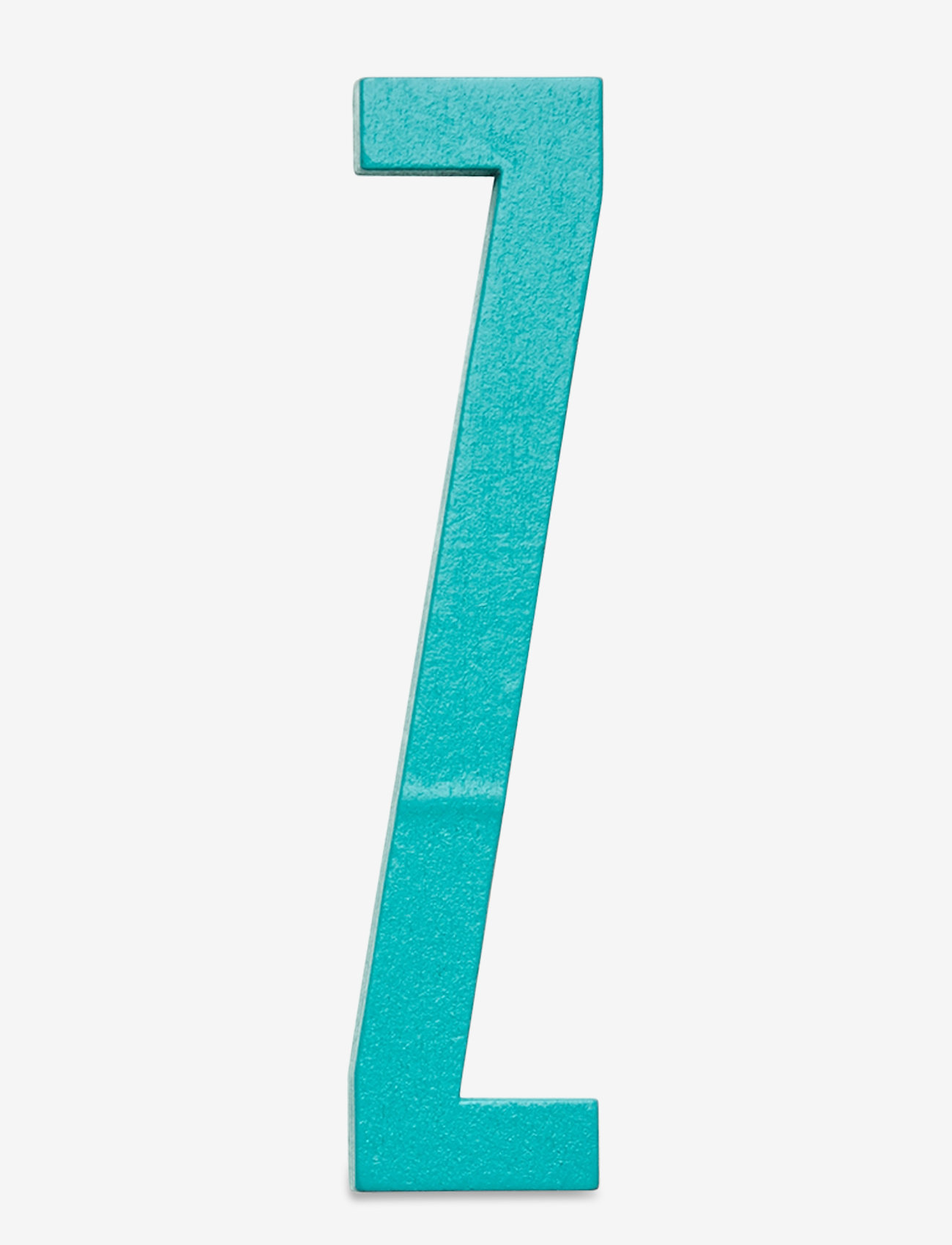 Design Letters - Turquoise wooden letters - vægdekorationer - turquise - 0