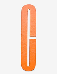 Design Letters - Orange wooden letters - veggdekorasjoner - orange - 0