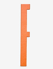 Orange wooden letters - ORANGE