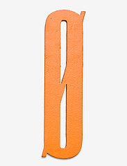Orange wooden letters - ORANGE