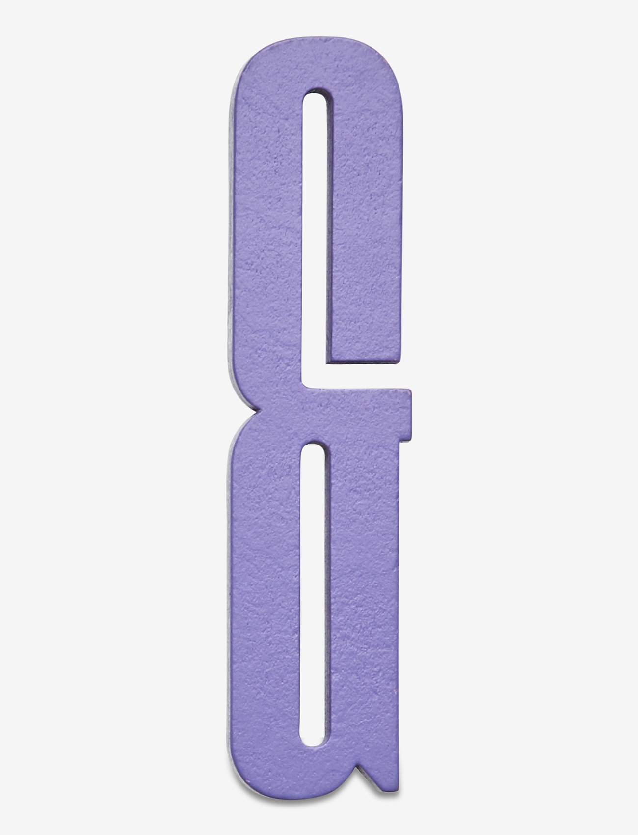 Design Letters - Purple wooden letters - vægdekorationer - purple - 0