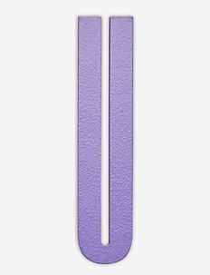Purple wooden letters, Design Letters