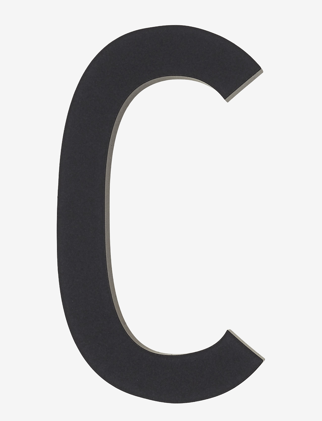 Design Letters - Architect letters 50 mm - sienu dekori - black - 0