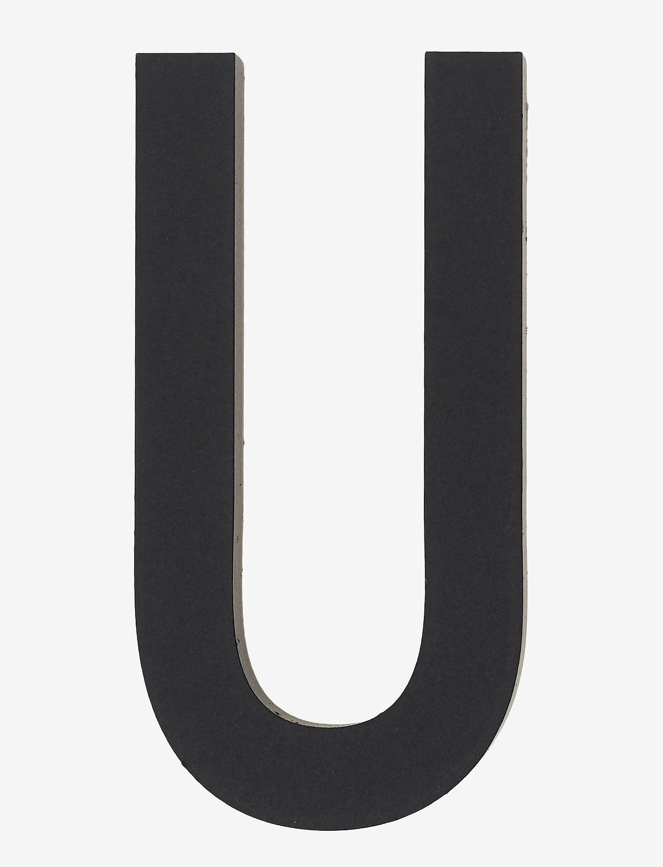 Design Letters - Architect letters 50 mm - sienu dekori - black - 0