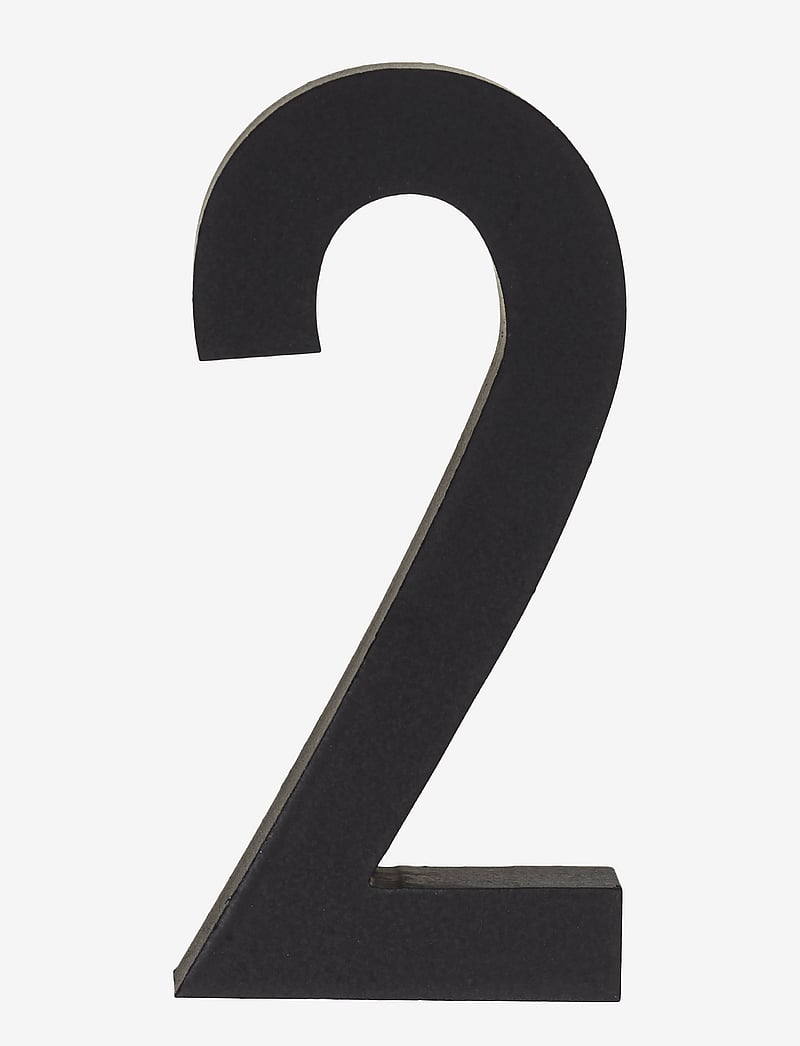 Design Letters - Architect numbers 50 mm - seinakaunistused - black - 0