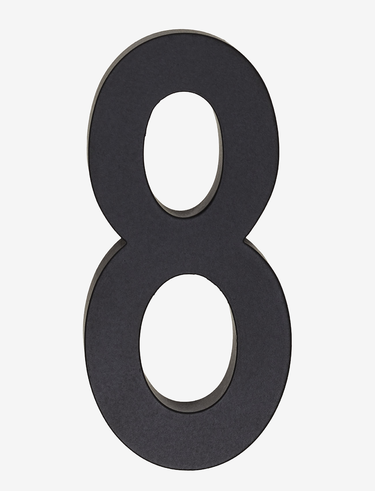 Design Letters - Architect Numbers - wand dekoration - black - 0