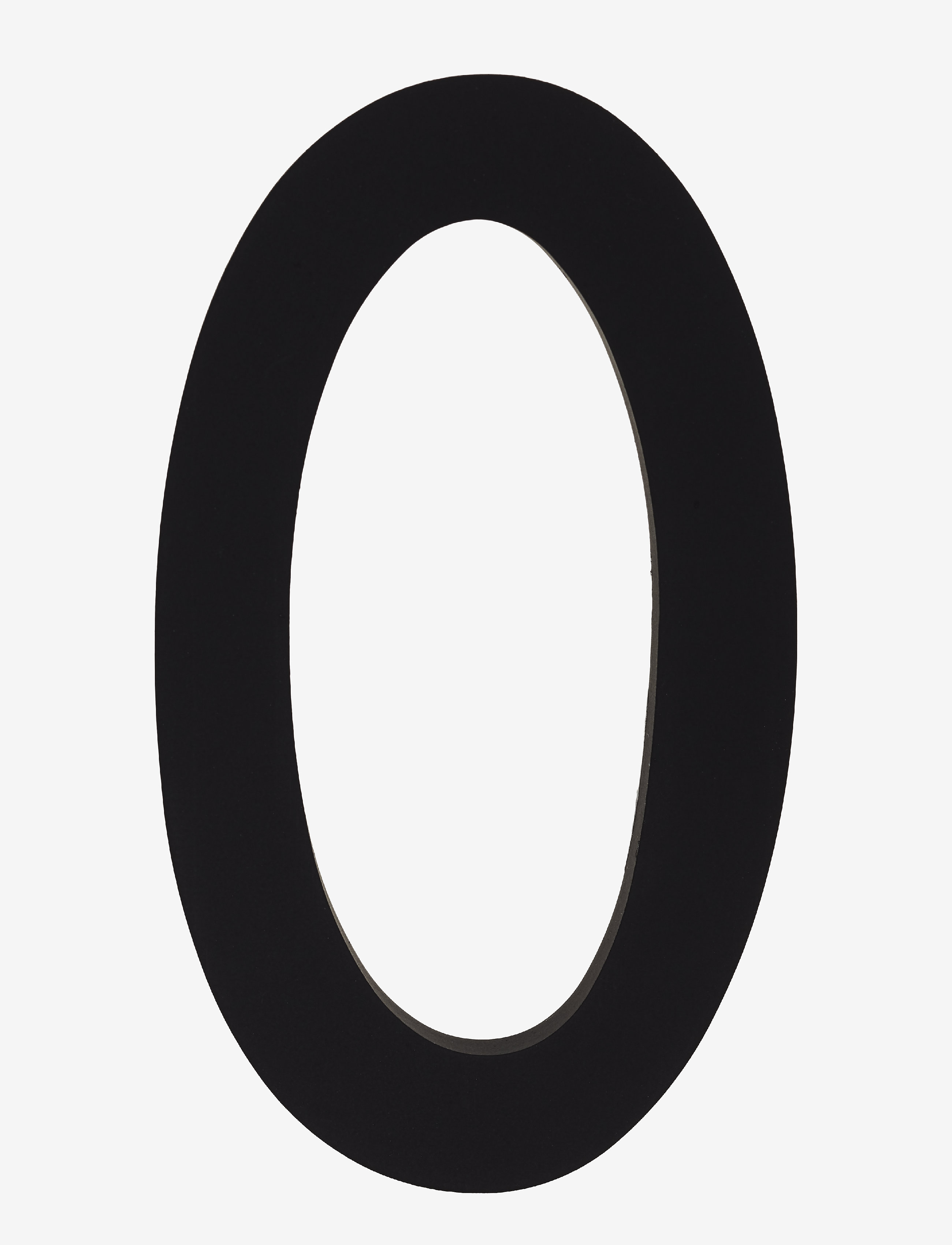 DESIGN LETTERS Architecht Numbers 100 Mm Schwarz - 10X 3X 0.9CM - Unisex