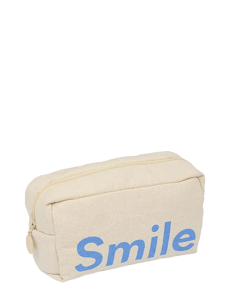 Design Letters - Cavita. Travel Wash bag - snyrtitöskur - natural / sky blue - 0
