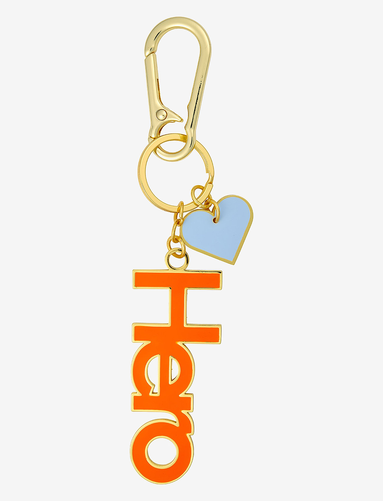 Design Letters - Key ring & Bag tag - lowest prices - orange - 0