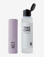 Design Letters - TAKE CARE Bag size dispenser for refil - laveste priser - lavender - 0