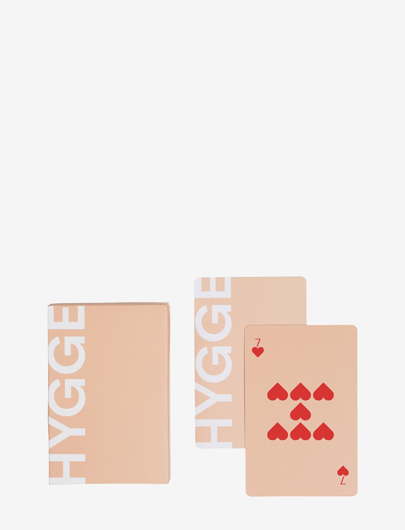 Design Letters - Hygge Playing Cards - lägsta priserna - beige - 0