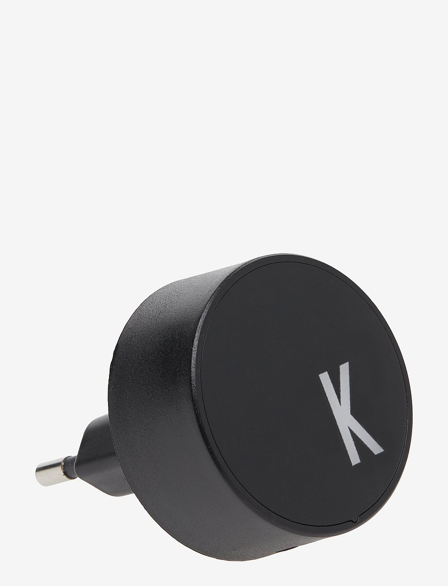 Design Letters - charger a-z - mobiiltelefoni aksessuaarid - black - 0