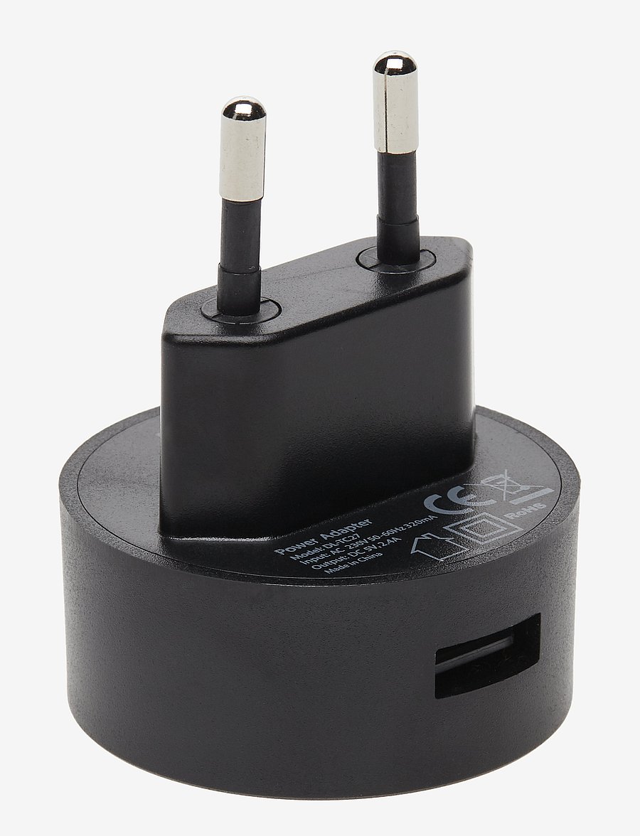 Design Letters - charger a-z - mobiiltelefoni aksessuaarid - black - 1