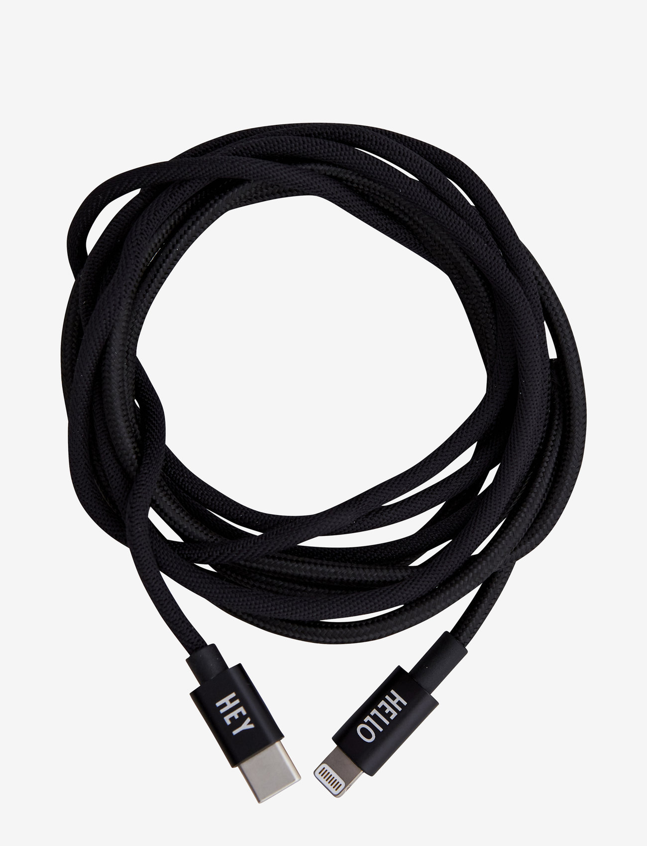 Design Letters - USB-C to lightning cable - madalaimad hinnad - black - 0