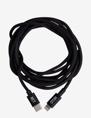 Design Letters - USB-C to lightning cable - najniższe ceny - black - 0