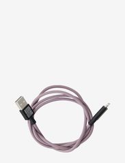 Design Letters - Favourite Cable - Lightning 1m - laveste priser - lavender - 1