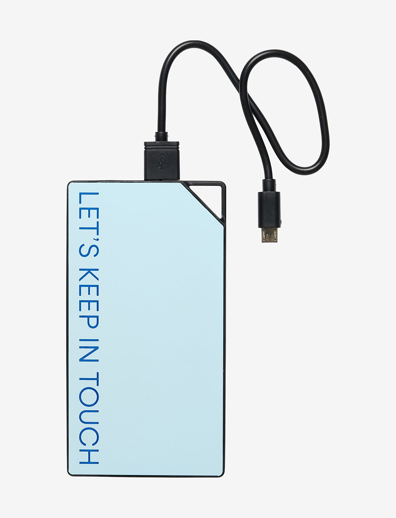 Design Letters - Power bank - iced aqua + midnight blue - 0