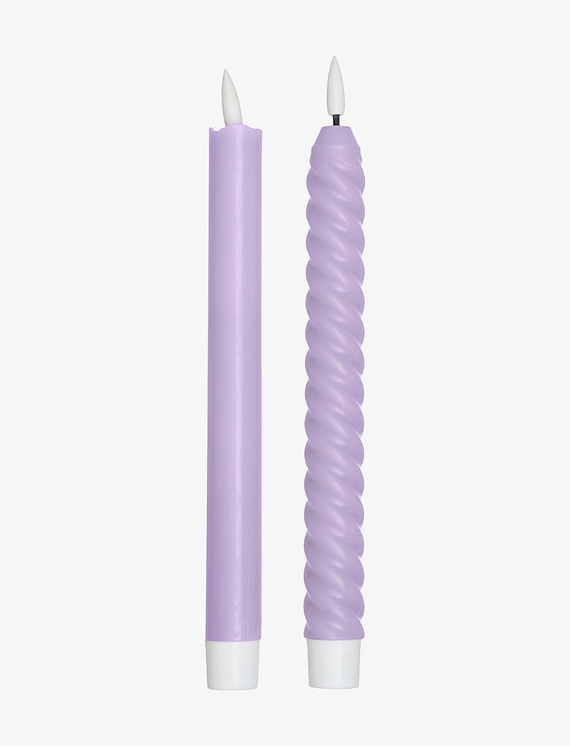 Design Letters - Cosy Forever LED candles (set of 2 pcs) - køb efter pris - lilac 2099c - 0