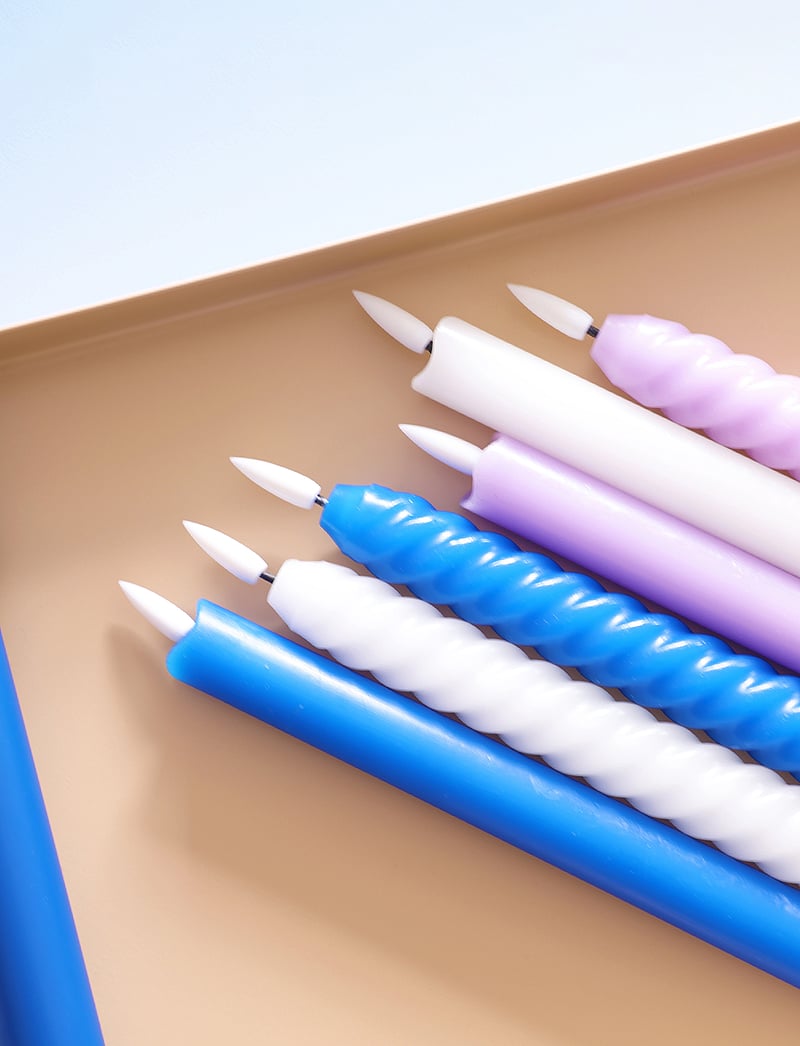 Design Letters - Cosy Forever LED candles (set of 2 pcs) - die niedrigsten preise - off white - 1