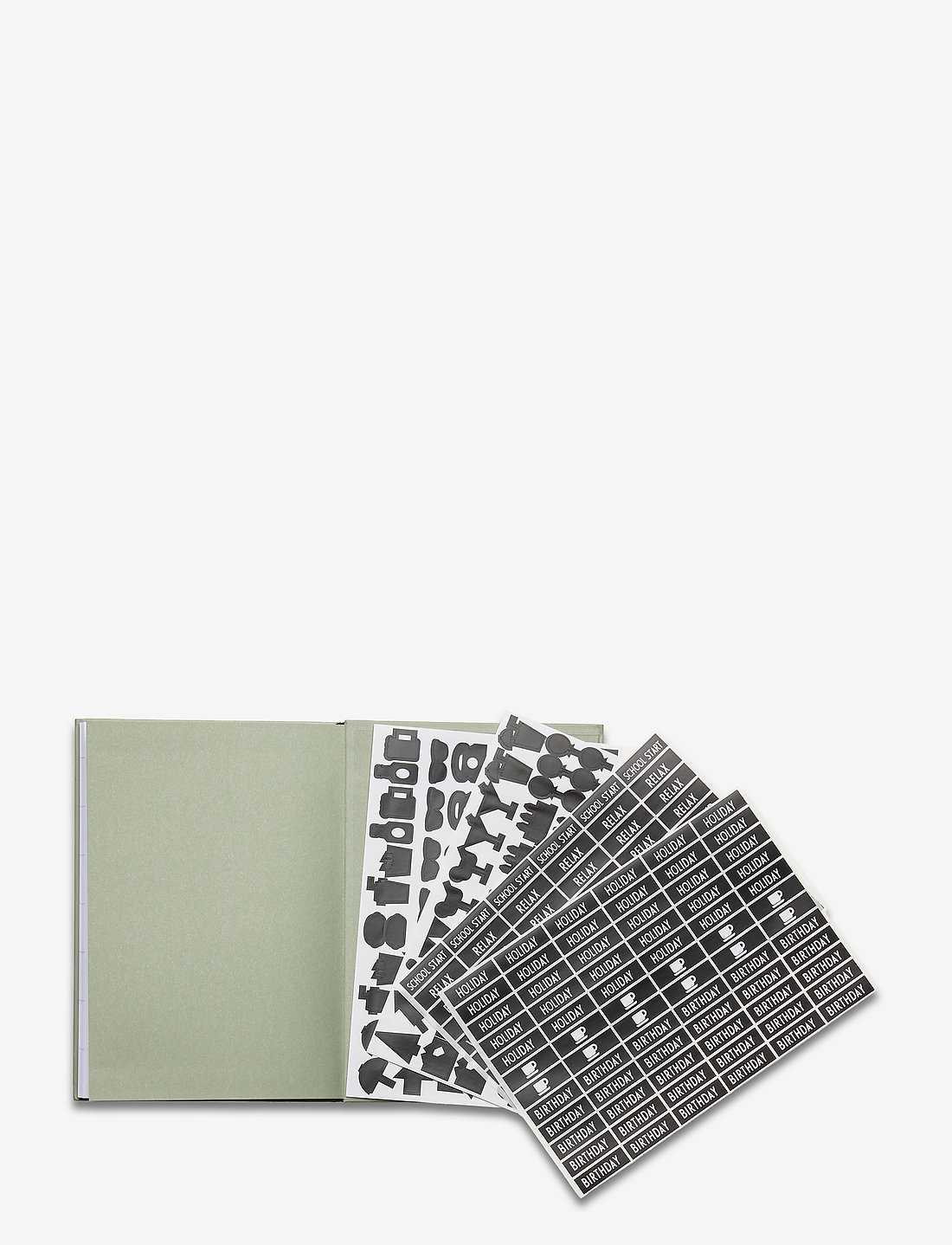 Design Letters - Calendar 2021 - kalender & notizbücher - darkgreen 5507u - 2