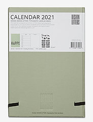 Design Letters - Calendar 2021 - lowest prices - darkgreen 5507u - 3