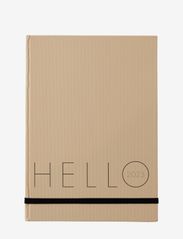 Design Letters - Calendar 2023 - lowest prices - beige 4249 c - 0
