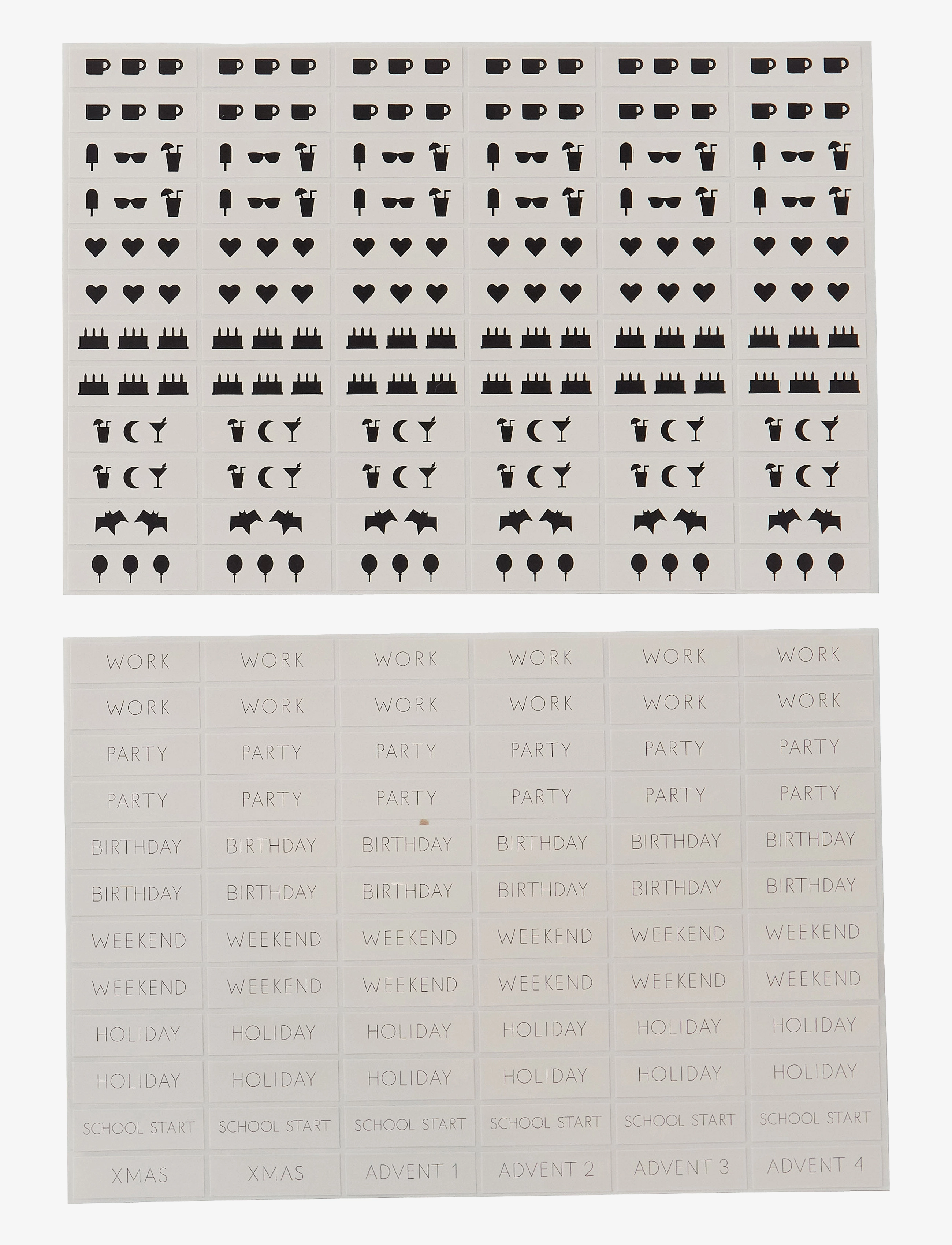Design Letters - Calendar 2023 - madalaimad hinnad - beige 4249 c - 1