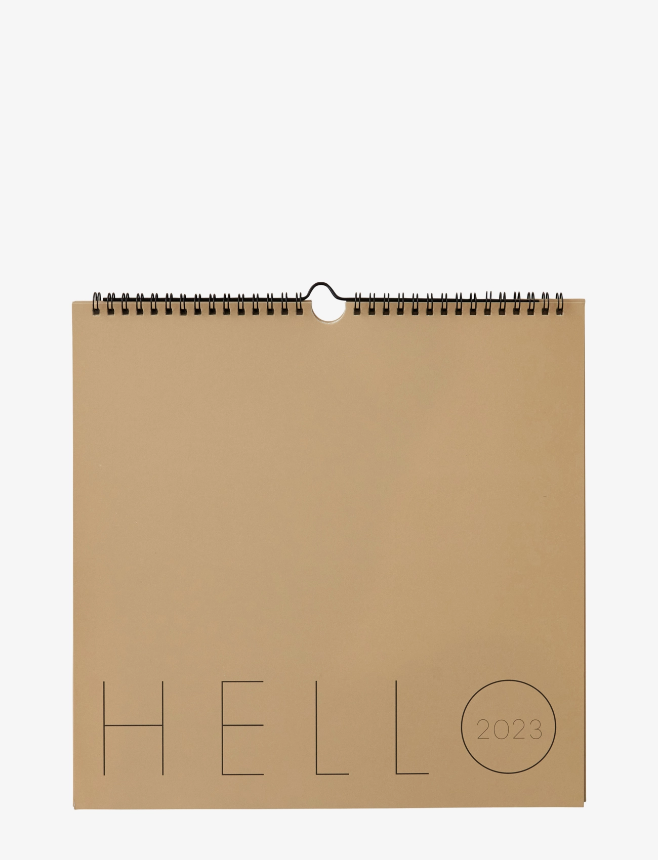 Design Letters Wall Calendar 2023 - Kontoritarbed - LAVENDER 5225C / beige