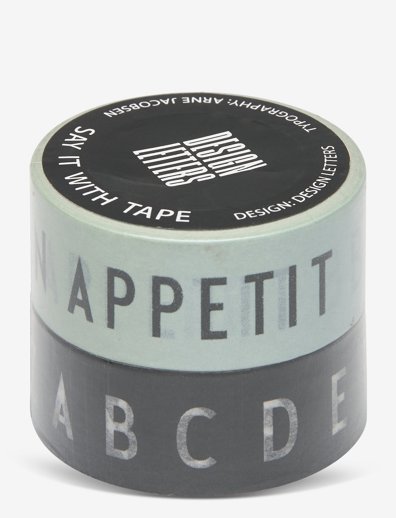 Design Letters - Say it with tape - schreibtischutensilien - black - 0