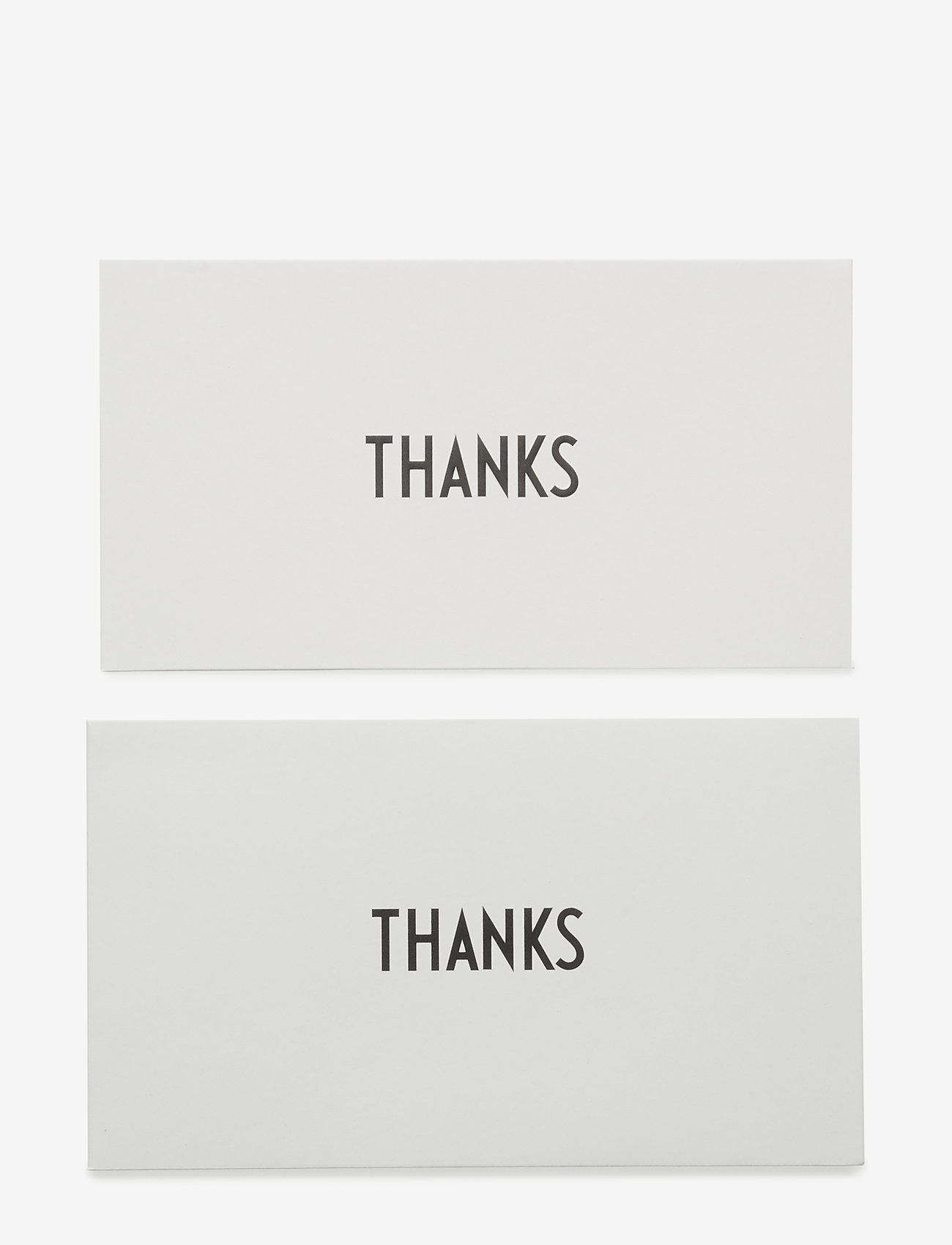 Design Letters - OCCASION CARD - geschenkpapier & zubehör - thanks - 0