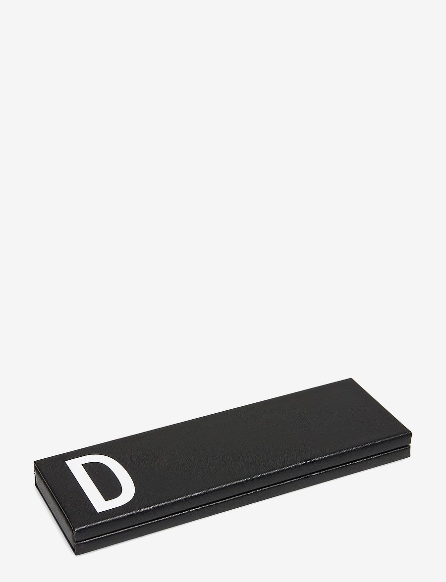 Design Letters - Personal pencil case - federmäppchen - black - 0
