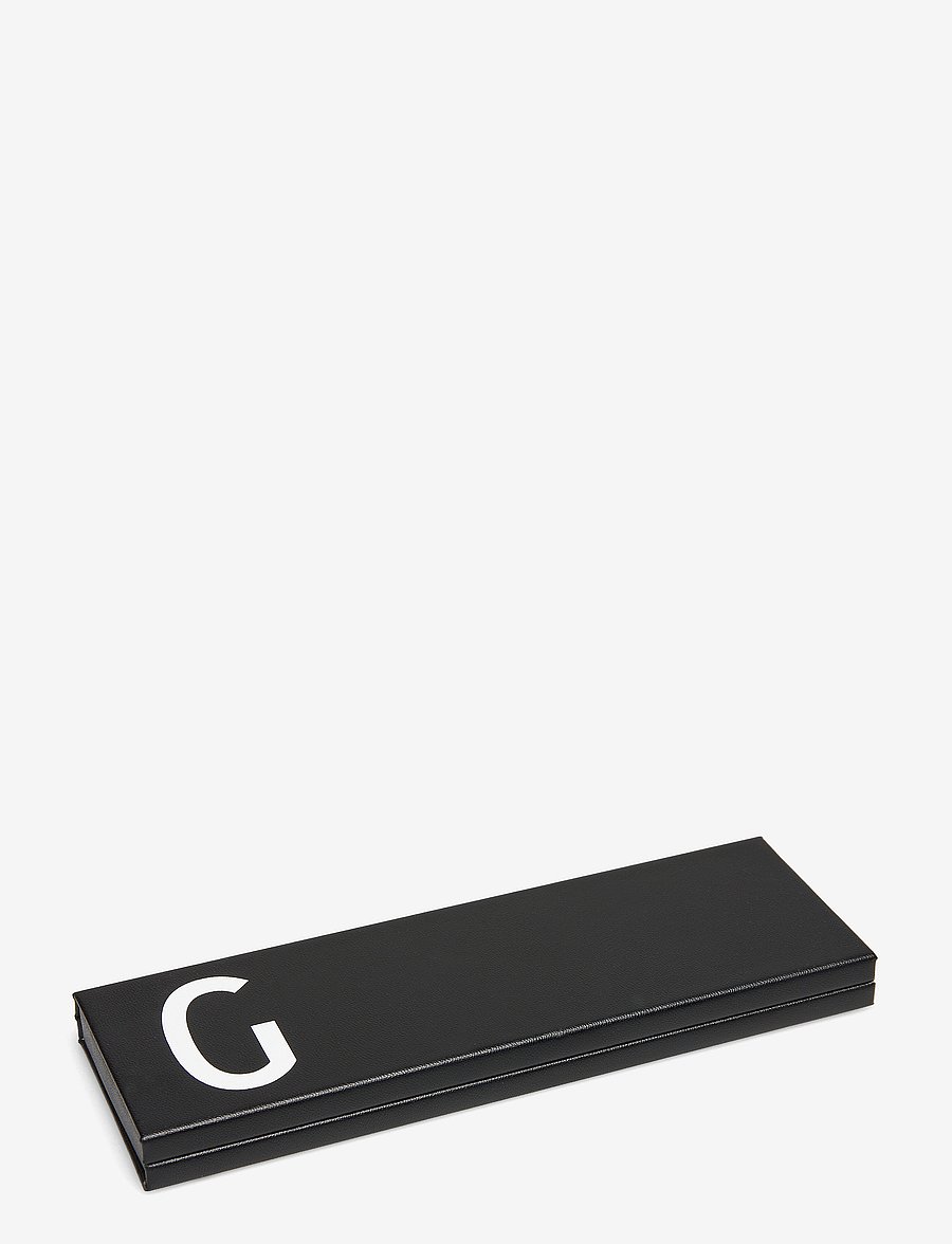 Design Letters - Personal pencil case - federmäppchen - black - 0